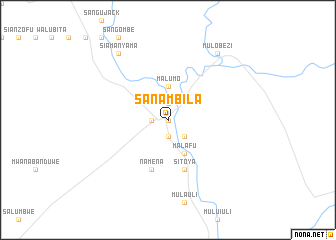 map of Sanambila