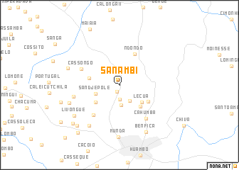 map of Sanambi