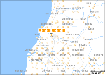 map of San Ambrocio