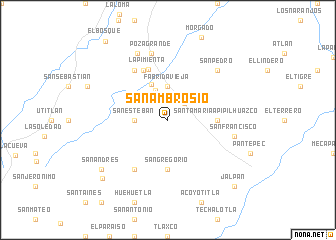 map of San Ambrosio