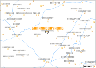 map of Sanam Houayhông
