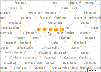 map of San Andresito