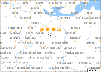 map of San Andrés