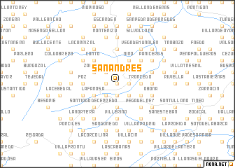 map of San Andrés