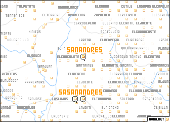 map of San Andrés