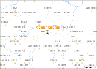 map of Sanangoroni