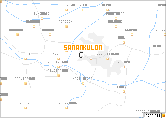 map of Sanankulon