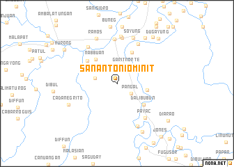 map of San Antonio Minit