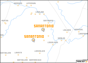 map of San Antonio