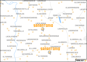 map of San Antonio