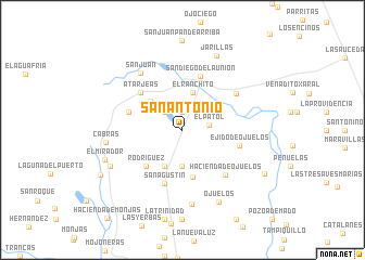 map of San Antonio