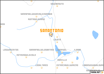 map of San Antonio