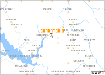 map of San Antonio