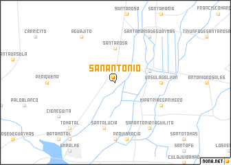 map of San Antonio