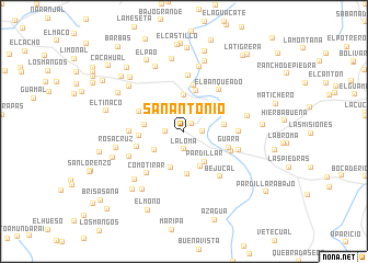 map of San Antonio