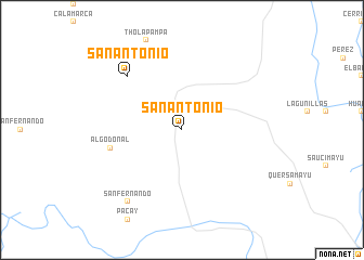 map of San Antonio