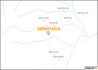 map of San Antonio