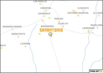 map of San Antonio