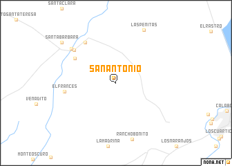 map of San Antonio