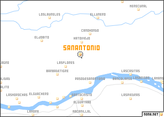 map of San Antonio