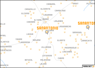 map of San Antonio