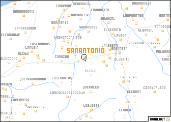 map of San Antonio