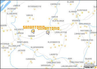 map of San Antonio