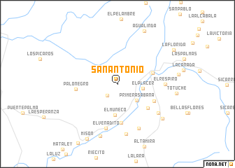 map of San Antonio