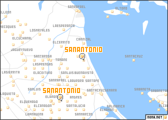 map of San Antonio