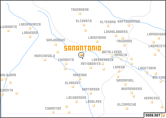 map of San Antonio