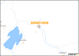 map of San Antonio