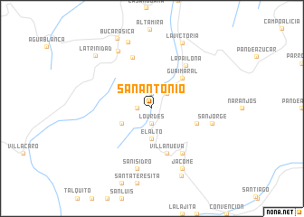 map of San Antonio