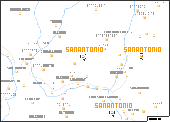 map of San Antonio