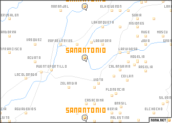 map of San Antonio