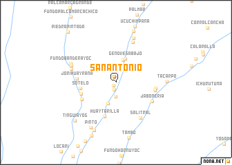 map of San Antonio