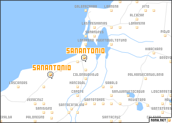 map of San Antonio