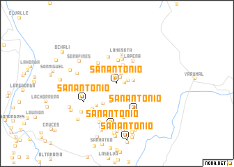 map of San Antonio