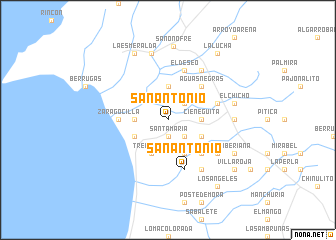 map of San Antonio