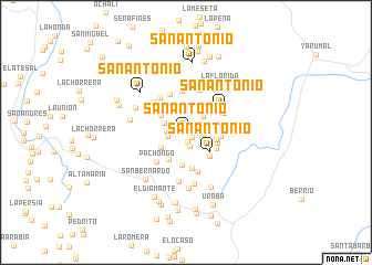 map of San Antonio