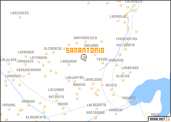 map of San Antonio