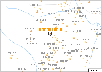 map of San Antonio