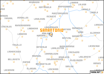 map of San Antonio