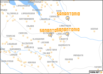 map of San Antonio