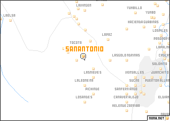 map of San Antonio