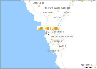 map of San Antonio