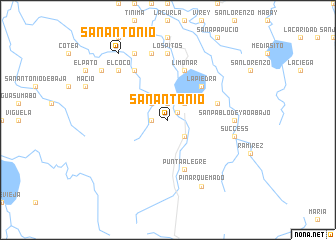 map of San Antonio