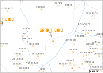 map of San Antonio