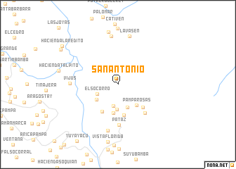 map of San Antonio