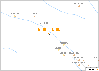 map of San Antonio