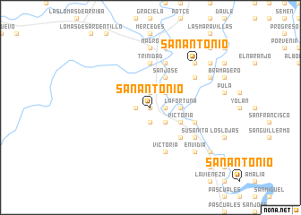 map of San Antonio